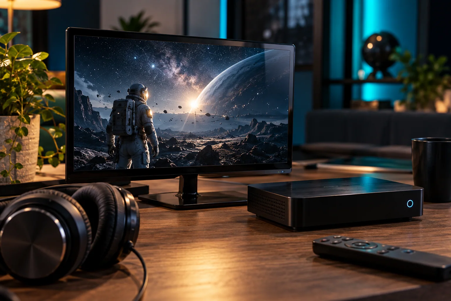 IPTV Leipzig: Redaktioneller Arbeitsplatz mit IPTV-Technik
