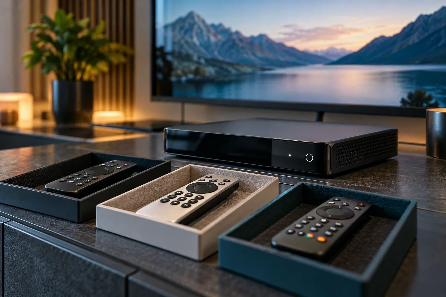 IPTV Leipzig: IPTV-Geräte und Fernbedienung für die Paketwahl