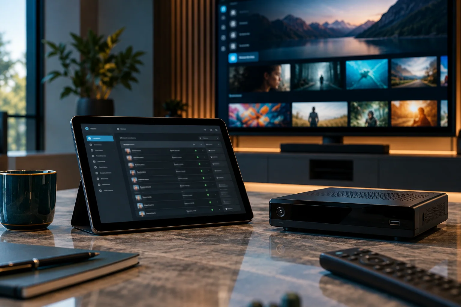 IPTV Leipzig: Arbeitsplatz zur Planung eines IPTV-Reseller-Angebots